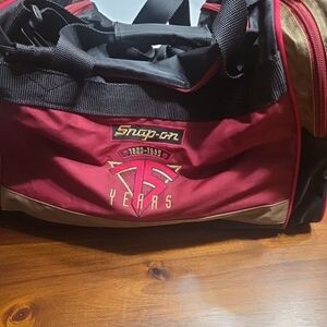 1995 Snap-On Tools RACING 75 Years 1920-1995 Large Travel Gym Bag Tote